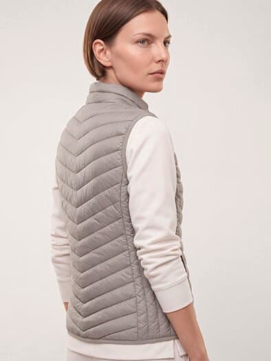 Steppweste Kiesel