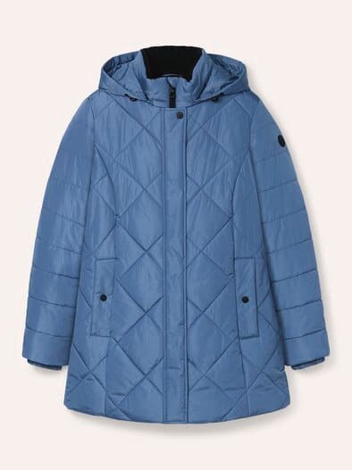 Wasserdichte Thermo Jacke Smokey Blue