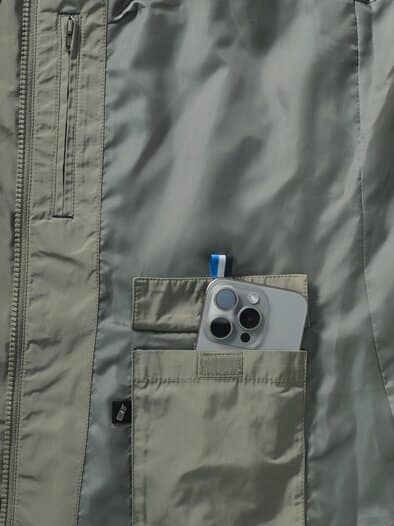 Langparka Wetterschutz Khaki