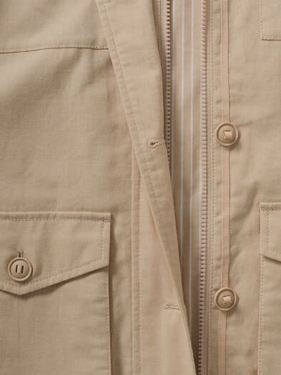 Cotton Fieldjacket Sand