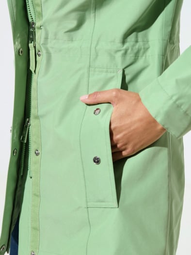 Aquastop Parka Piniengrün