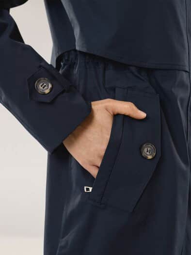 Aquastop Trench Nachtblau