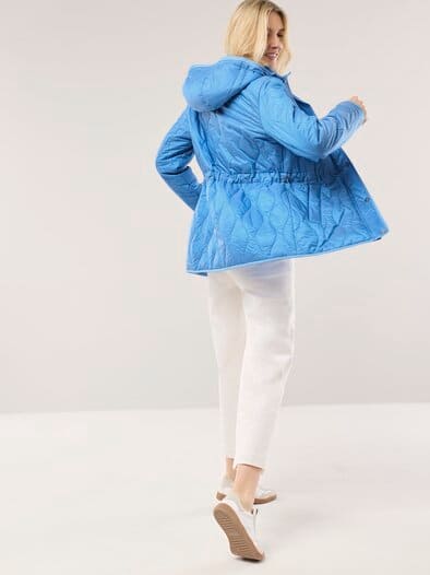 Aquastop Stepp Parka Meerblau