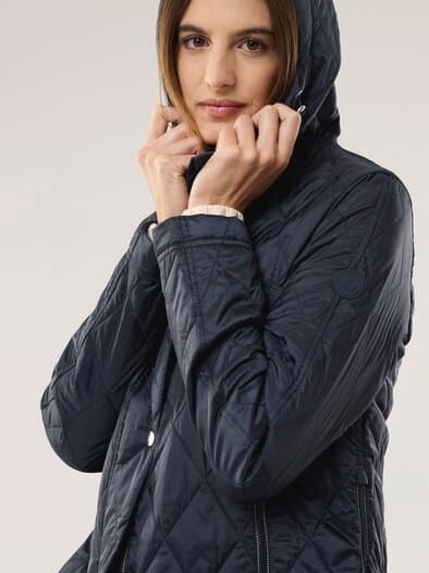 Stepp Kurzjacke Nachtblau