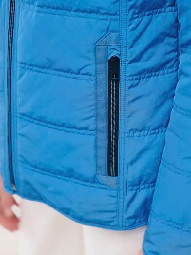 Leichte Steppjacke Meerblau