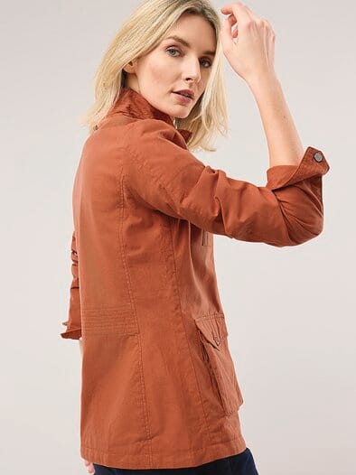 Cotton Fieldjacket Terra