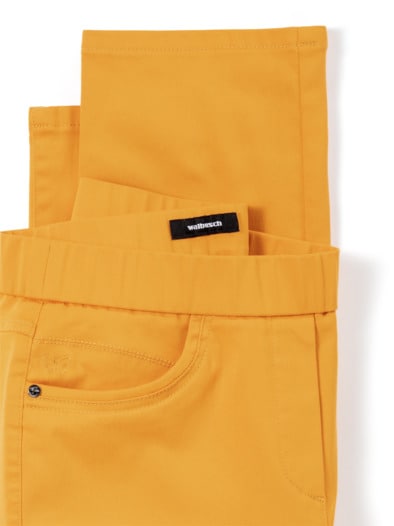 Thermo-Extraglatt Baumwollhose Safran