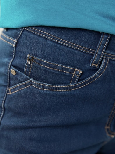Yoga-Jeans Ultrastretch Blue Stoned