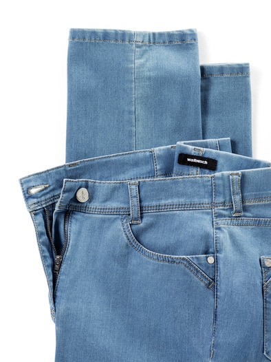 Yoga-Jeans Ultrastretch Mid Blue
