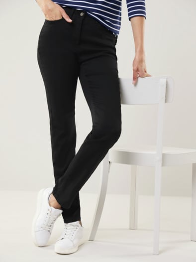 Yoga-Jeans Ultrastretch Feminine F. Black