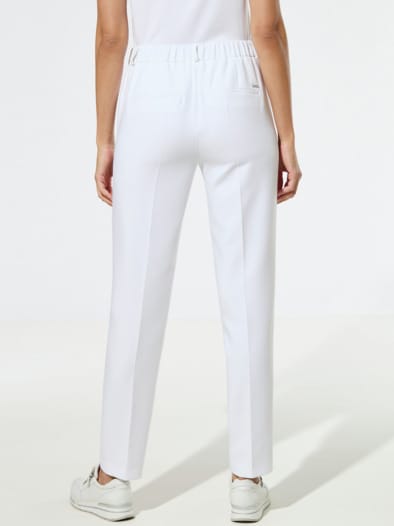 Koffer-Schlupfhose Weiß