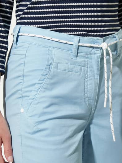 Soft-Cotton Chino Skyblue