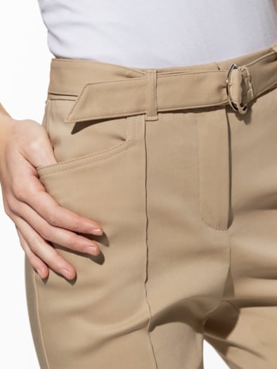 7/8-Bi-Stretch Cityhose Safaribeige