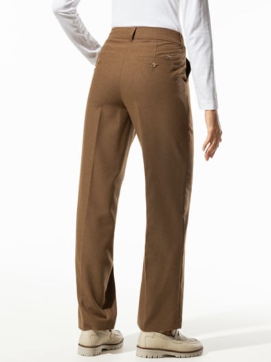 Premium Marlenehose Caramel Melange