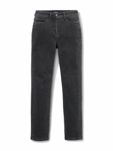 Passform-Jeans Feminine Fit Anthrazit