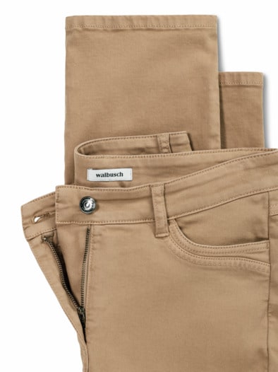 Five-Pocket-Jeans-Cosy-Stretch Caramel