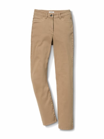 Five-Pocket-Jeans-Cosy-Stretch Caramel