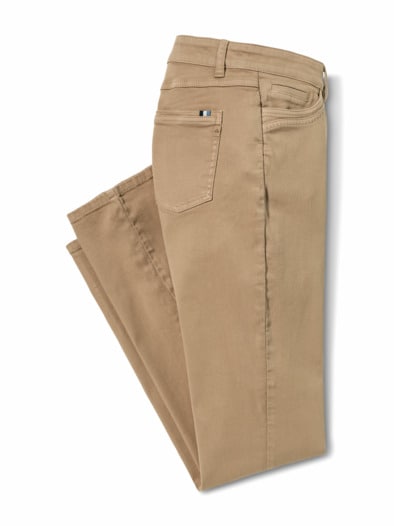 Five-Pocket-Jeans-Cosy-Stretch Caramel