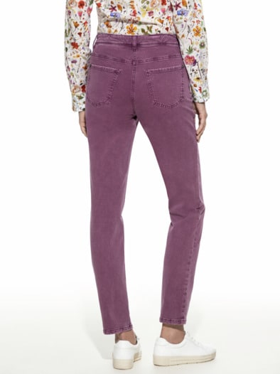 Colour Denim Cassis