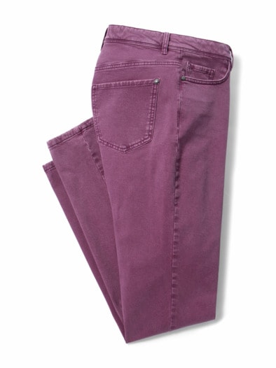 Colour Denim Cassis