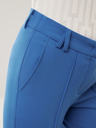 Premium Kofferhose Altantikblau
