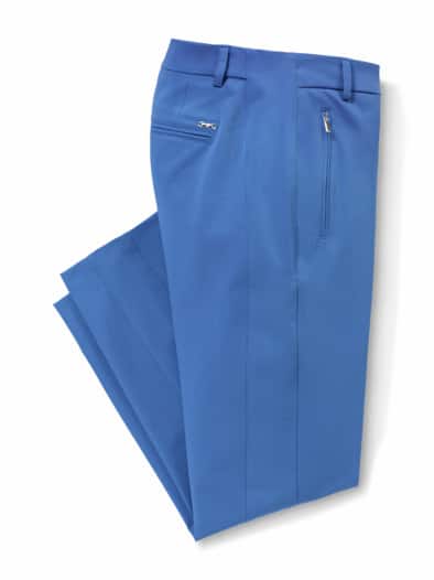 7/8-Cityhose Baumwollmix Königsblau