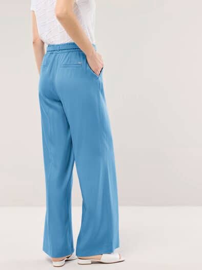 Marlene aus kühlendem Gewebe Jeansblau