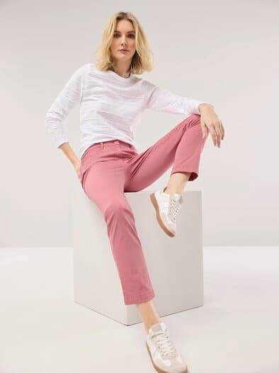 Baumwollhose Supersoft Rosenholz