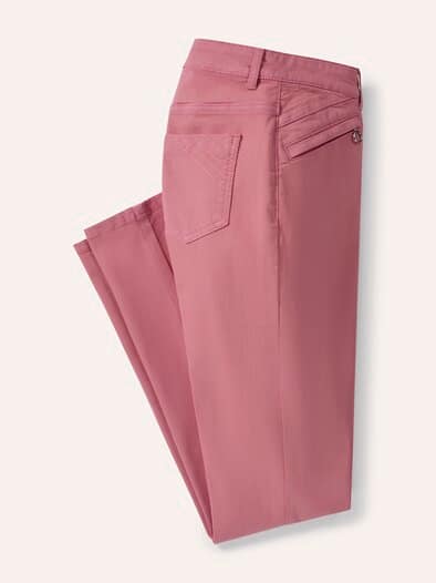 Powerstretch-Baumwollhose Rosenholz