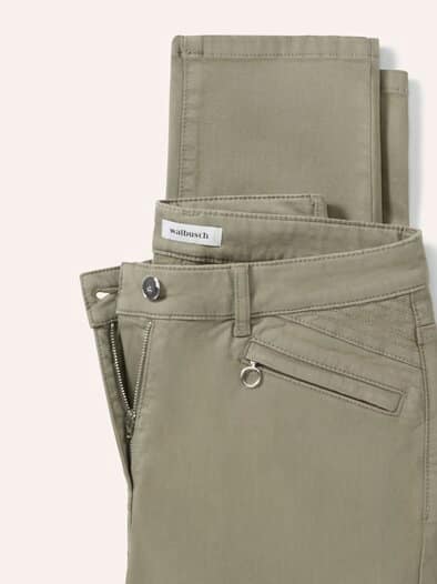 Powerstretch-Baumwollhose Khaki