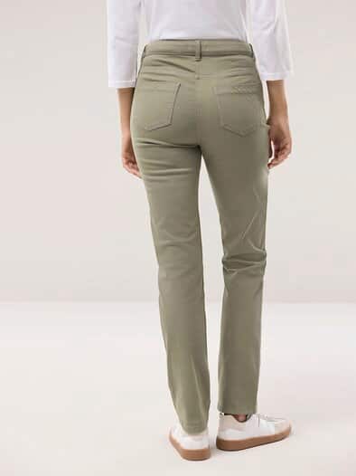 Powerstretch-Baumwollhose Khaki