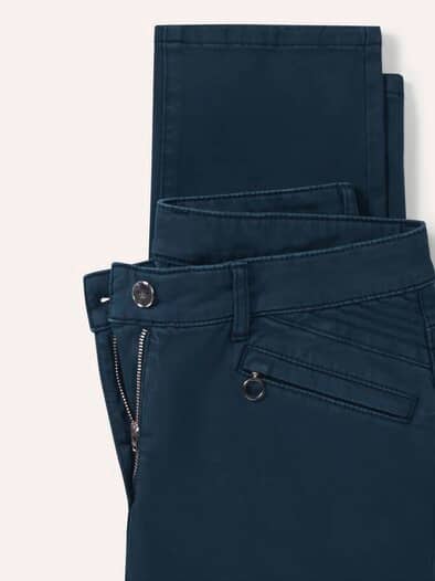 Powerstretch-Baumwollhose Nachtblau