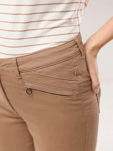 Powerstretch-Baumwollhose Praline