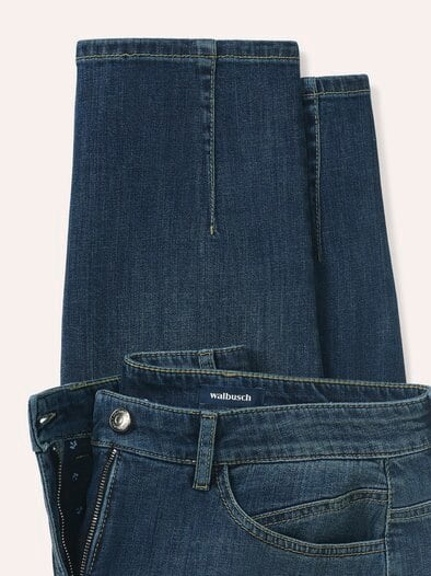 Barrel Jeans Blue Stoned
