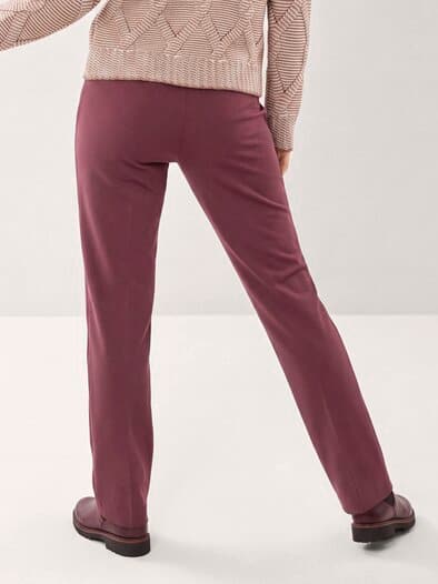 Hose aus Thermojersey Merlot