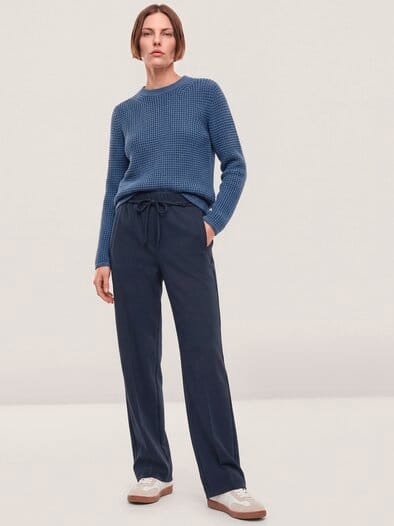 Premium Jerseyhose Nachtblau