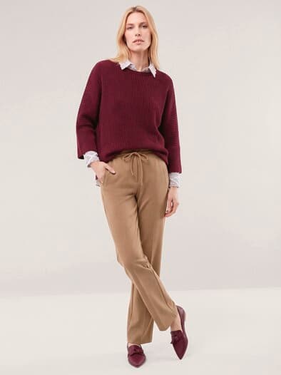 Premium Jerseyhose Praline