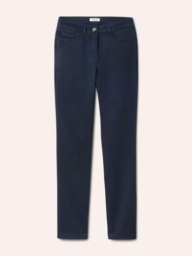 2-in-1-Extraglatt-Thermohose Nachtblau
