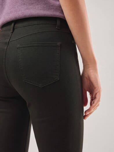 2-in-1-Extraglatt-Thermohose Schwarz