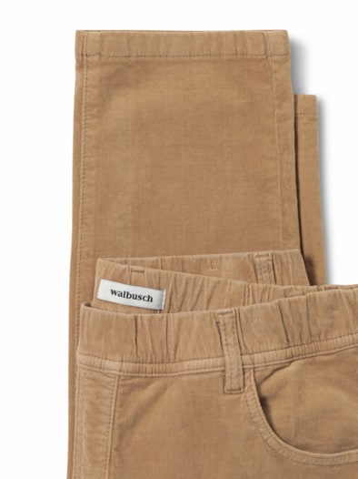 Feincord-Schlupfhose Caramel
