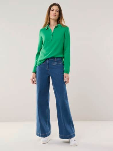 Marlene aus Stretchdenim Midblue