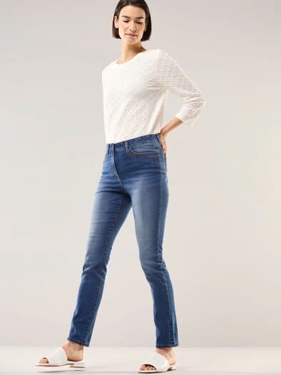 Skinny Jeans Mid Blue