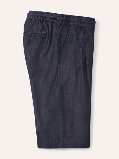 Bermudas aus Denim Rinsed
