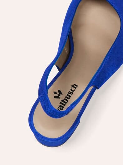 Soft Sling Pumps Blau