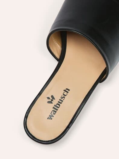 Bequem Pantolette Supersoft Schwarz