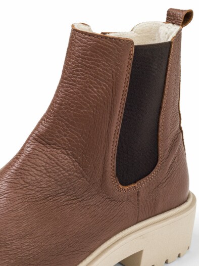 Hirschleder-Chelsea Cognac