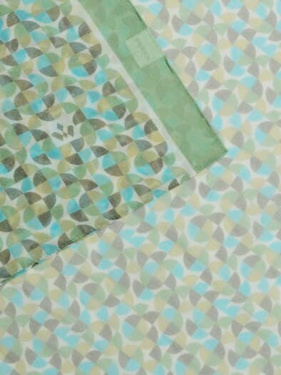 Schal aus leichter Baumwolle Natur