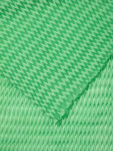 Plissee-Schal Pfefferminz