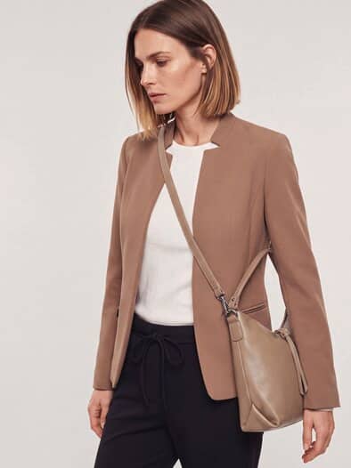 Lederbeutel-Tasche Praline