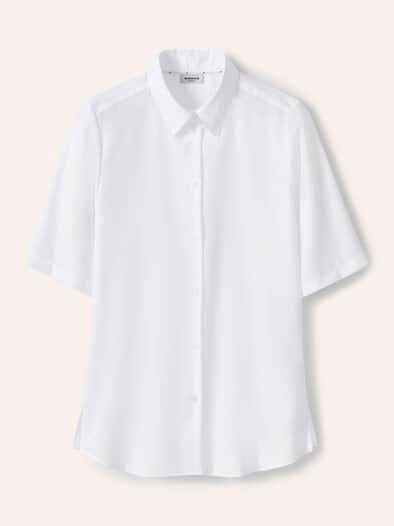 Extraglatt-Hemdbluse Everyday 2.0 Weiß